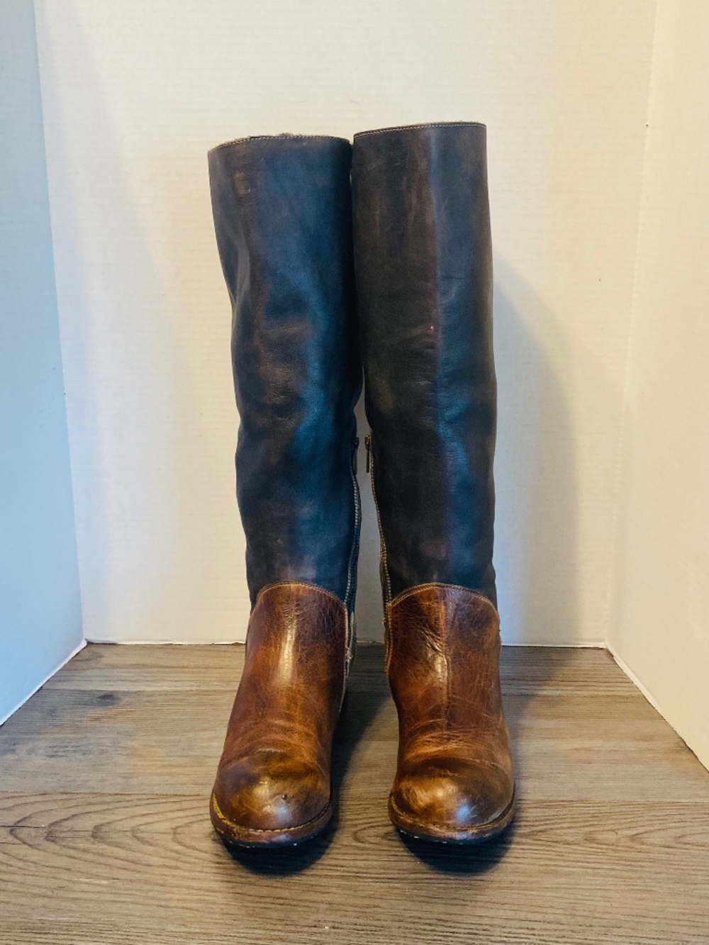 Bed Stu Cobbler Manchester Womens Leather Riding Boots, 8.